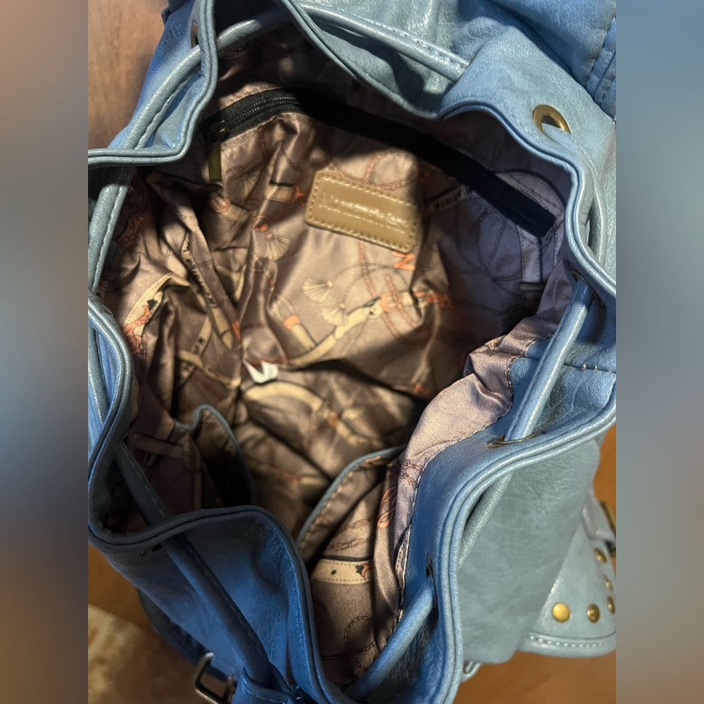 NWOT Montana West Faux Leather Conceal Carry Backpack - Picture 6 of 12